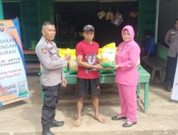 Polsek Meranti Laksanakan Kegiatan Gerakan Pangan Murah untuk Masyarakat Diwilayah Kecamatan Meranti