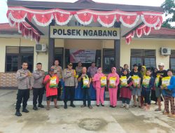 Hari Ini Polsek Ngabang Sediakan 1 Ton Beras SPHP Lewat Gerakan Pangan Murah
