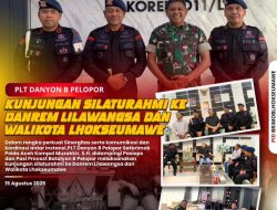 Brimob Aceh Laksanakan Silaturahmi dengan Danrem Lilawangsa dan Wali Kota Lhokseumawe