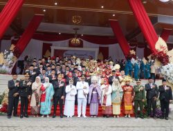 Hari Upacara HUT RI ke-80 Di Alun-Alun Merdeka Di Pimpin Langsung Oleh Walikota Pagaralam Ludi Olyansah