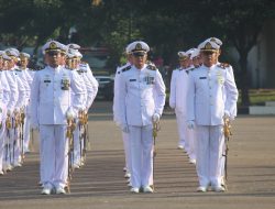 Penuh Khidmat, Prajurit Yonif 2 Marinir Ikuti Upacara Memperingati Hari Kemerdekaan 17 Agustus