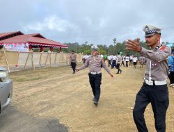 Polres Maybrat Laksanakan Pengamanan Perayaan HUT RI ke-80 di Kabupaten Maybrat