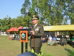 Satgas TMMD Reguler Ke-125 Kodim 0735/Surakarta Gelar Upacara Peringatan HUT Kemerdekaan RI Ke-80 Tahun 2025