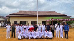 Polsek Meranti Bersama Forkopincam Laksanakan Kegiatan Upacara Bendera dalam Rangka HUT RI Ke-80 Tahun 2025