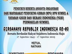 Di HUT RI ke-80, MPG Sumsel Nilai Warga Lahat Belum Nikmati Kemerdekaan Sepenuhnya