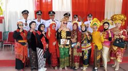 Solid dan Kompak, Seluruh Kepala Desa se-Kecamatan Pagak Hadiri Upacara HUT ke-80 RI di Lapangan Rajawali Sumberejo