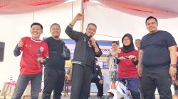 Kawan HD Gelar Jalan Santai Dan Senam Sehat Di Lapangan Bola Prekos Palembang