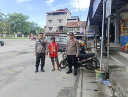 Tetap Semangat Laksanakan Patroli Sambang Dialogis Kepada Warga Masyarakat Untuk Memberikan Pesan Kamtibmas