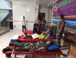 Babinsa Aktif Donor Darah, Wujud Kepedulian Terhadap Sesama