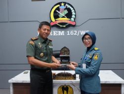 Danrem 162/WB Terima Kunjungan Kehormatan Taruna AAL, Wujud Sinergi dan Pembinaan Calon Pemimpin TNI AL