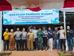 Polres Banyuasin Sukses Gelar Gerakan Pangan Murah, 6 Ton Beras Terjual Habis dalam Waktu Singkat