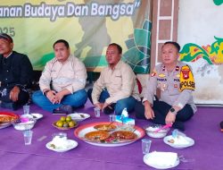 Kapolsek hadiri Tradisi Adat Budaya Robo-Robo di Desa Karangan