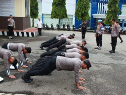 Propam Polda Kalbar Gelar Gaktiblin di Polres Landak, Sejumlah Personel Ditemukan Melanggar Disiplin