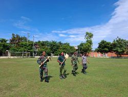 Kodim 0735/Surakarta Gelar Gladi Upacara Penutupan TMMD Reguler Ke-125 di Lapangan Karangasem