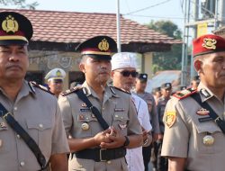 Polres Dompu Gelar Sertijab PJU dan Pelepasan Purna Bhakti
