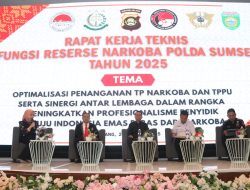 Rakernis Fungsi Reserse Narkoba Polda Sumsel T.A.2025