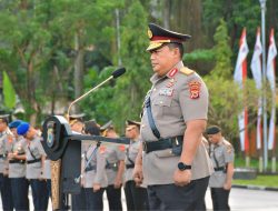 Polda Maluku Peringati Hari Juang Polri, Wakapolda: Tingkatkan Semangat Pengabdian Terbaik Polri Kepada Masyarakat