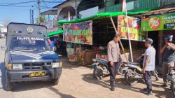 Polsek Mandor Gelar Patroli Siang, Dekatkan Diri dengan Warga