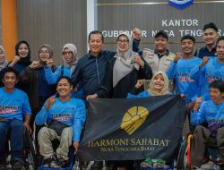 Gubernur NTB Lepas 11 Atlet Disabilitas Menuju Maybank Marathon 2025 di Bali
