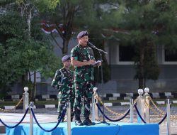 Jelang Sertijab, Koarmada III Gelar Apel Khusus Dalam Rangka Exit Brifing Pangkoarmada III