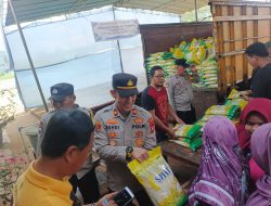 Polres Banyuasin dan Jajarannya Kembali Gelar GPM, Dan Kali Ini Dilaksanakan di Kantor Desa Sidomulyo