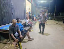Patroli Malam Polisi Sapa Warga, Cegah Aksi Kejahatan di Lokasi Rawan