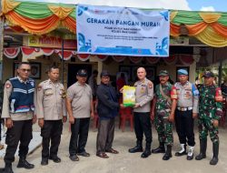 Polsek Tanjung Lago Sukses Gelar Gerakan Pangan Murah 10 Ton Beras Ludes Terjual