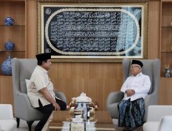 Presiden Prabowo Subianto Silaturahmi Ke Kediaman Wapres RI Ke-13 K.H. Ma’ruf Amin