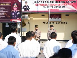 Kapolresta Mataram Ingatkan Personel: Jadilah Teladan, Jaga Disiplin dan Etika di Masyarakat