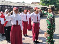 Pelatihan PBB di sekolah, Babinsa Kademangan Bentuk Karakter dan Pondasi kuat Generasi penerus