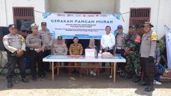 Polres Banyuasin Sukses melaksanakan Gerakan Pangan Murah di 3 titik lokasi distribusi