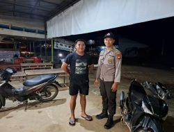 Tingkatkan Patroli Pada Malam Hari Cegah Gangguan Kamtibmas Di Kuala Behe