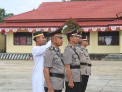 Polres Maybrat Gelar Upacara Sertijab PS. Wakapolres, Kabag Ops dan Kapolsek Ayamaru Utara