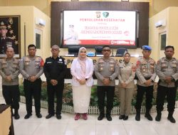 Si Dokkes Polres Banyuasin Gelar Sosialisasi Penyakit TBC Kepada Personil Polres