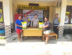 Ringankan Beban Masyarakat, Polri dan Bulog Laksanakan Gerakan Pangan Murah di Sebangki