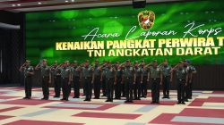 23 Perwira Tinggi TNI AD Naik Pangkat, Kasad: Amanah Baru untuk Pengabdian Lebih Besar