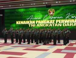 23 Perwira Tinggi TNI AD Naik Pangkat, Kasad: Amanah Baru untuk Pengabdian Lebih Besar