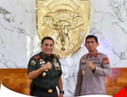 Kapolda Aceh Brigjen Pol. Drs. Marzuki Ali Basyah bersilaturahmi ke Pangdam Iskandar Muda (IM)