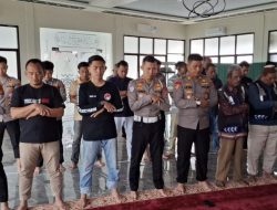 Shalat Gaib dan Doa Bersama, Polres Mesuji Turut Berduka atas Wafatnya Driver OJOL