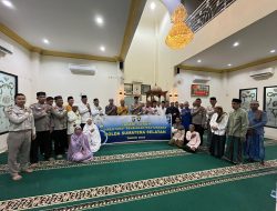 Safari Subuh Polda Sumsel di Masjid Al-Ikhlas Palembang, Pererat Silaturahmi dengan Masyarakat