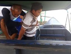 Ambulance Apung Polairud Polda Sumsel Larikan Remaja Penderita DBD ke RS Bunda Palembang