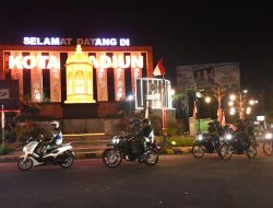 Danrem Pimpin Patroli Gabungan di Madiun, Cegah Aksi Anarkis