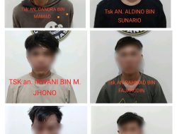 Teror Geng Motor di Sukarami Digulung! Polda Sumsel Amankan 6 Pelaku Curas Brutal