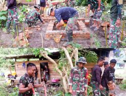 Dibalik Seragam Loreng, Bukti Nyata Pengabdian TNI untuk Rakyat