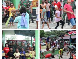 Meriahkan HUT kemerdekaan RI Ke-80 Kodim Maybrat Gelar Berbagai Lomba