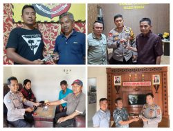 Ops Sikat Krakatau 2025, Polres Mesuji Terima 4 Senjata Api Rakitan dari Warga