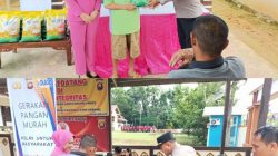Polsek Menjalin Gelar Gerakan Pangan Murah Bersama Bulog