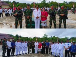 HUT RI ke-80 di Distrik Mindiptana Meriah! TNI, Pelajar, dan Masyarakat Bersatu Rayakan Kemerdekaan