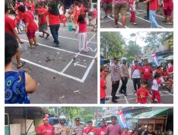 HUT RI ke-80, Polisi dan Warga RW 003 Duri Selatan Rayakan dengan Kebersamaan