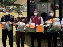 Polda NTB Musnahkan 1,5 Kg Sabu, 33,5 Kg Ganja, dan Ratusan Ekstasi Hasil Ungkap Kasus Narkoba
